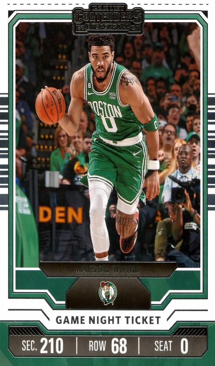 Jayson Tatum 2023 panini Panini Contenders