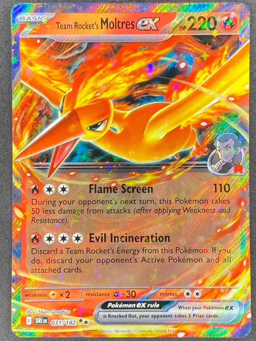Team Rocket's Moltres EX #31