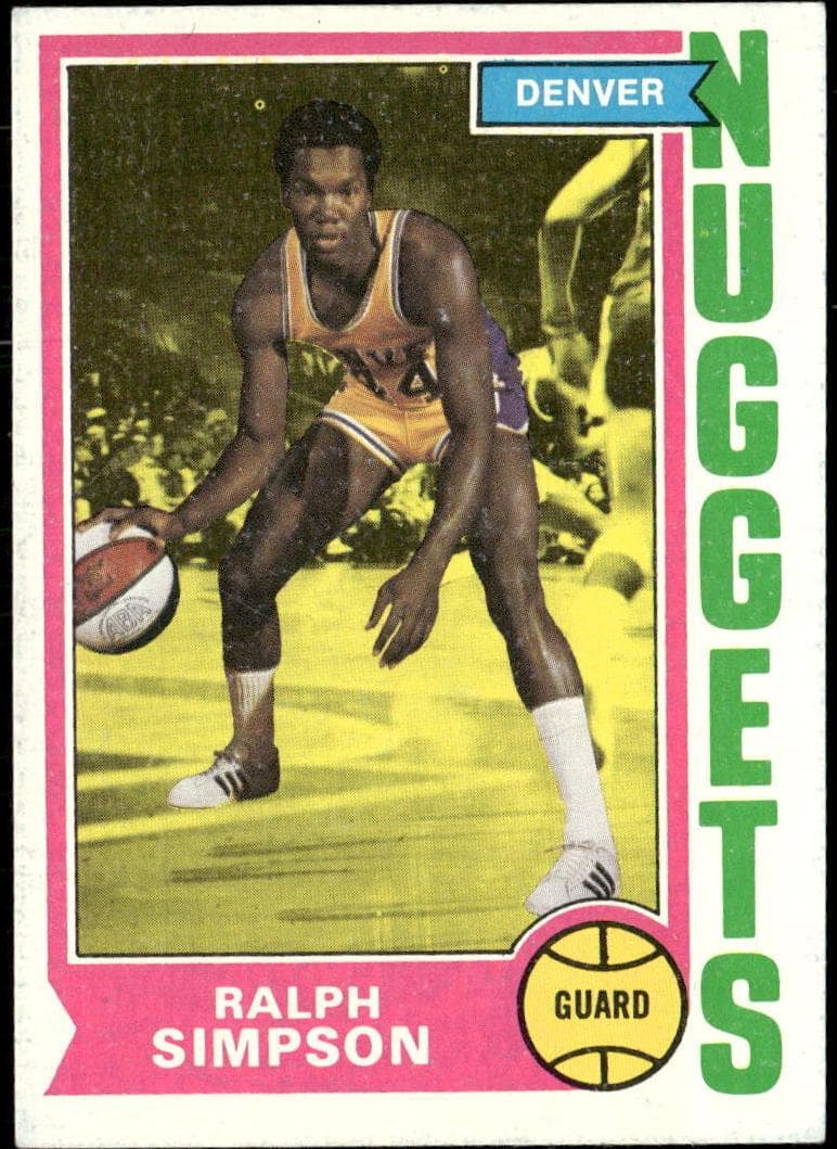 Ralph Simpson 1974 topps Topps