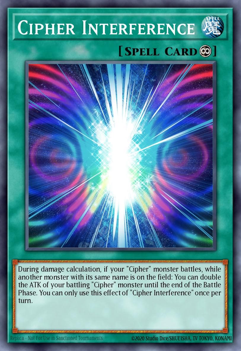 Cipher Interference 2021 Yu-Gi-Oh!