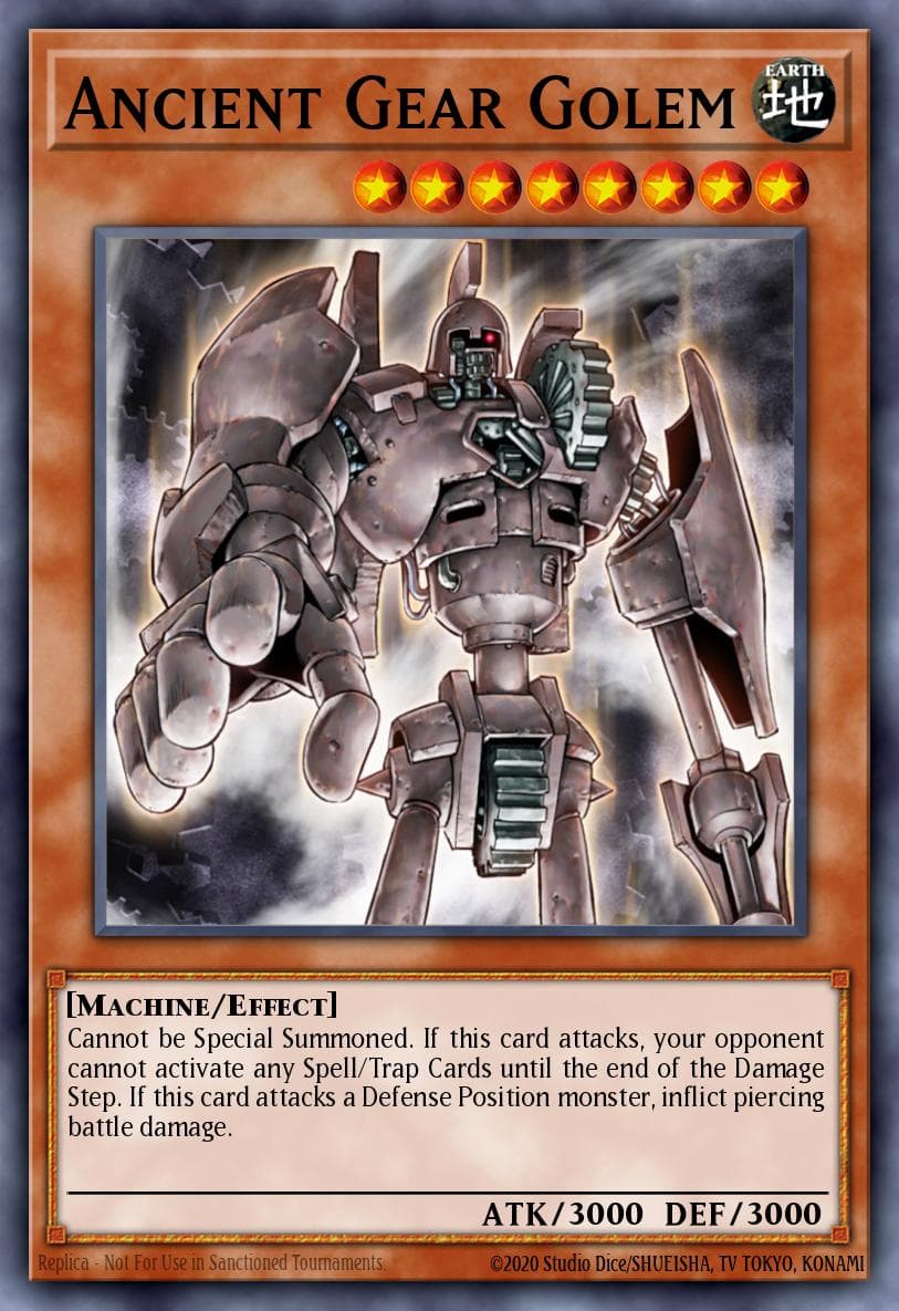 Ancient Gear Golem #SR03-EN005