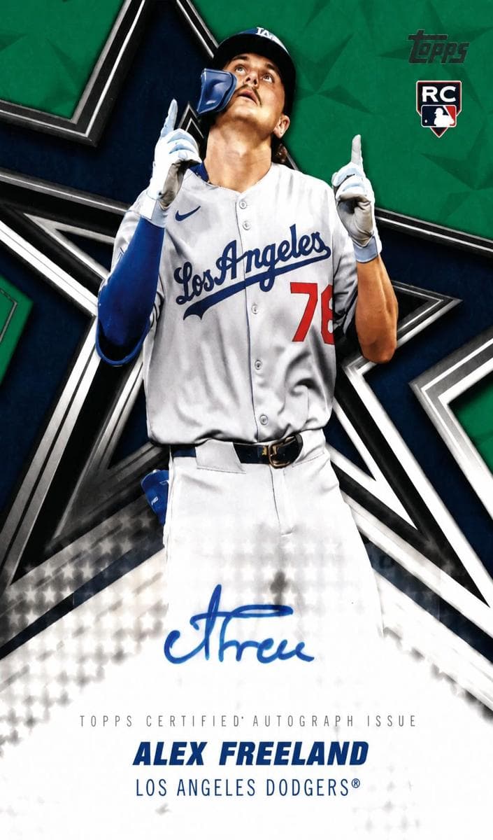 Alex Freeland trading card