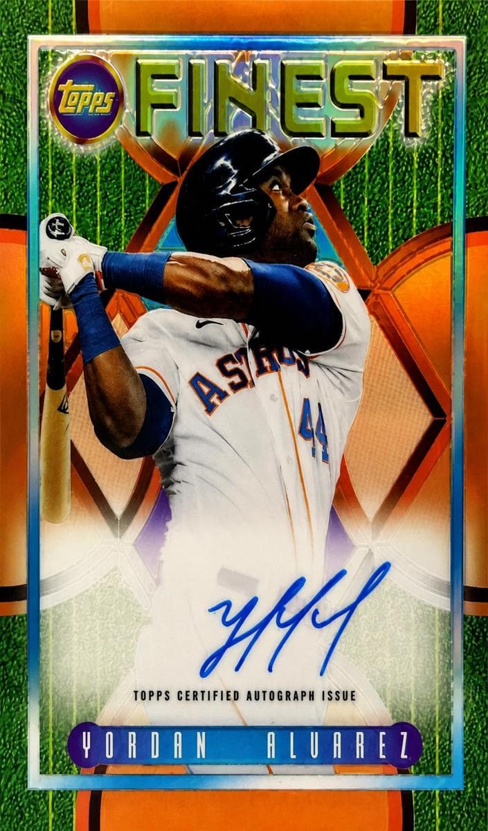 Yordan Alvarez 2022 unknown Finest Flashbacks