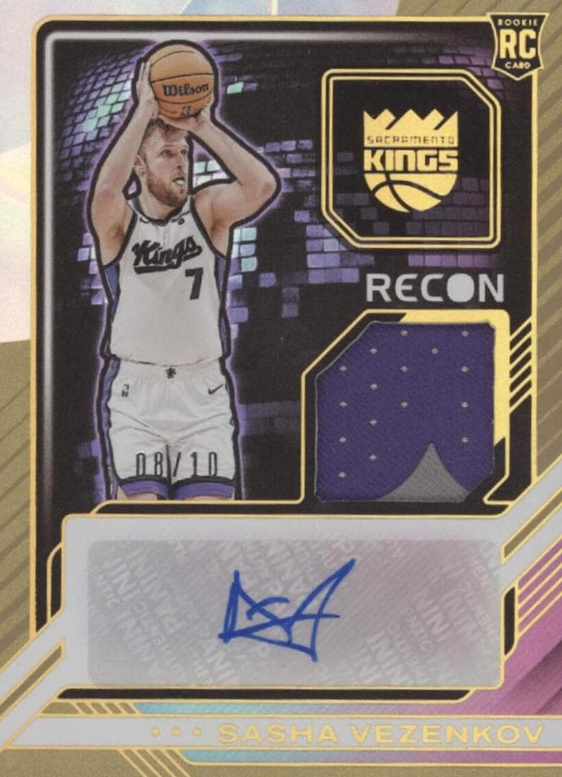 Sasha Vezenkov 2023 panini Recon