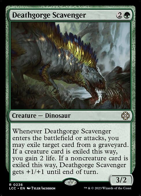 Deathgorge Scavenger 2017 Magic: The Gathering Ixalan