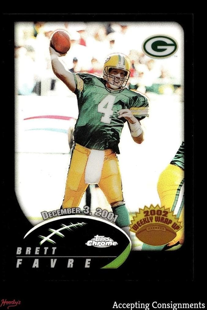 Brett Favre 2002 topps