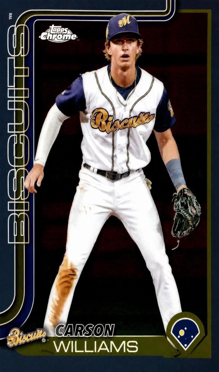 Carson Williams 2025 topps Topps Pro Debut