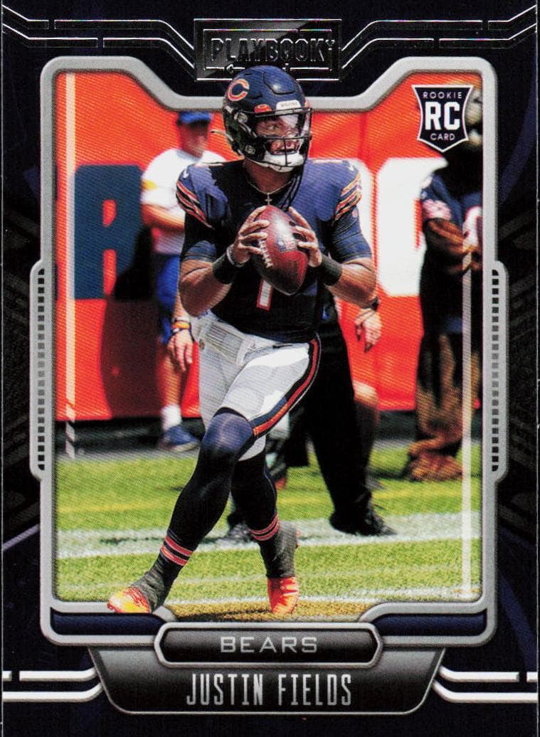 Justin Fields 2021 panini Panini Playbook