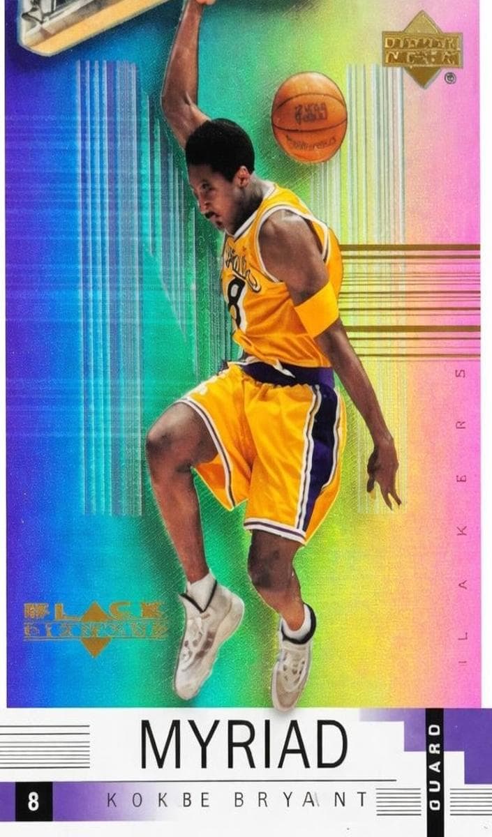 Kobe Bryant 1999 upper-deck Black Diamond