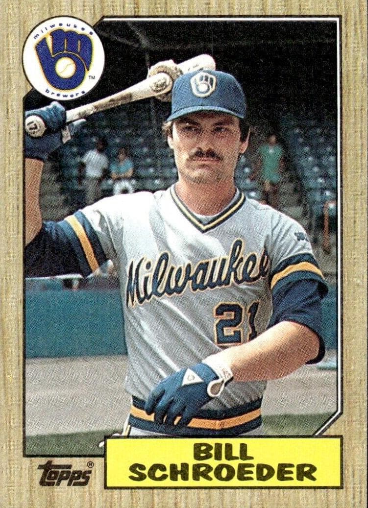 Bill Schroeder 1987 topps Topps