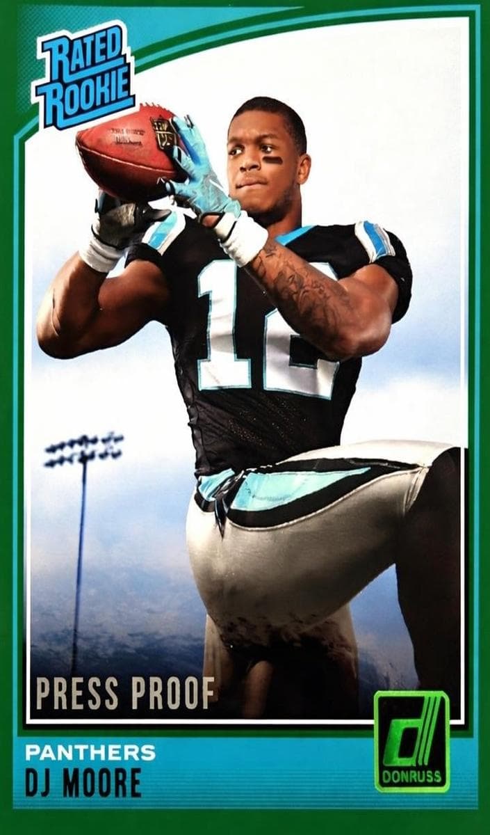 DJ Moore 2018 panini Panini Donruss
