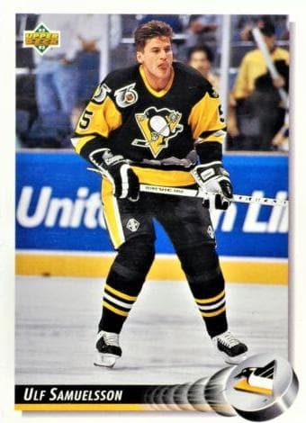 Ulf Samuelsson 1992 upper-deck Upper Deck