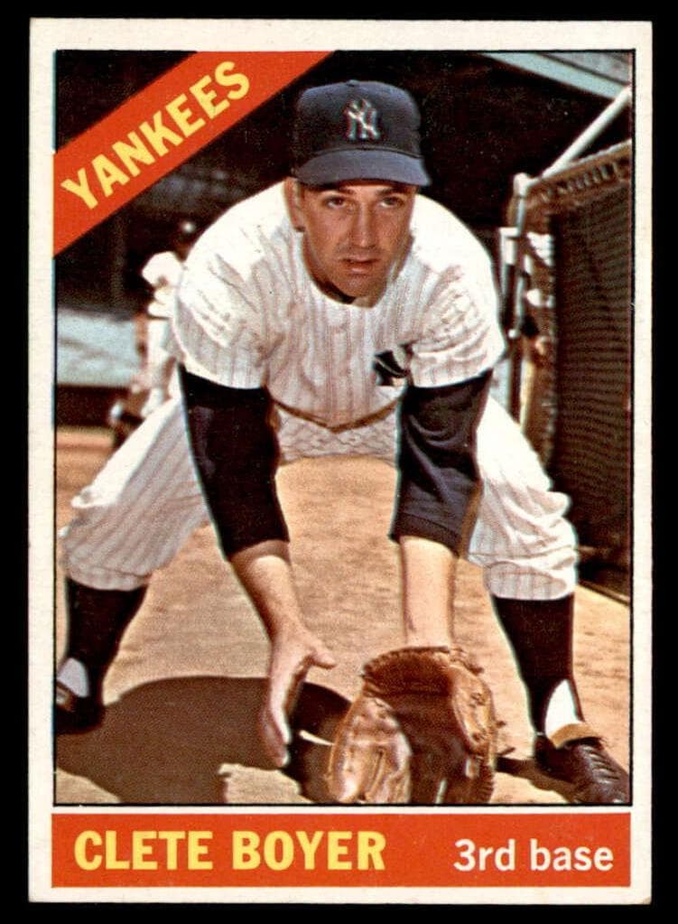 Clete Boyer 1966 topps Topps