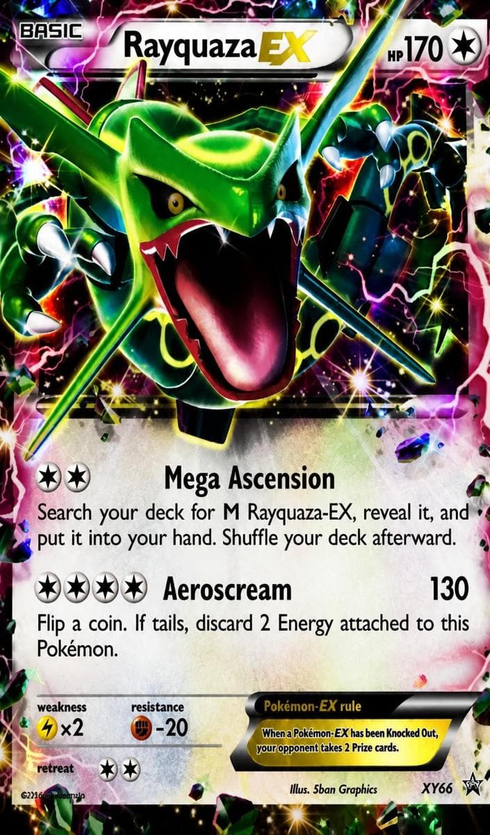 Rayquaza EX #xy66