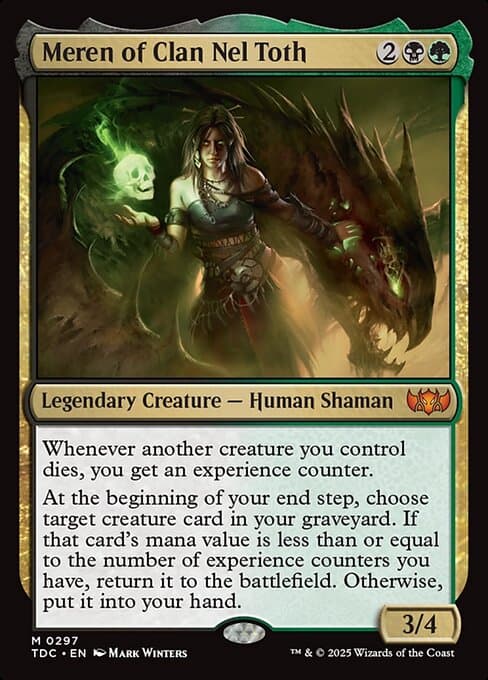 Meren of Clan Nel Toth 2015 Magic: The Gathering