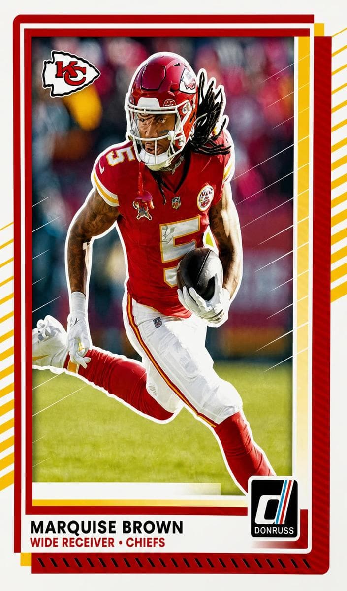 Marquise Brown 2025 panini