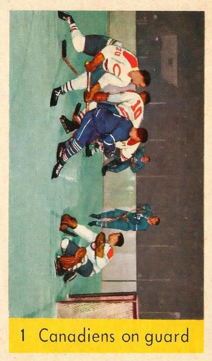 Canadiens on guard 1959 unknown