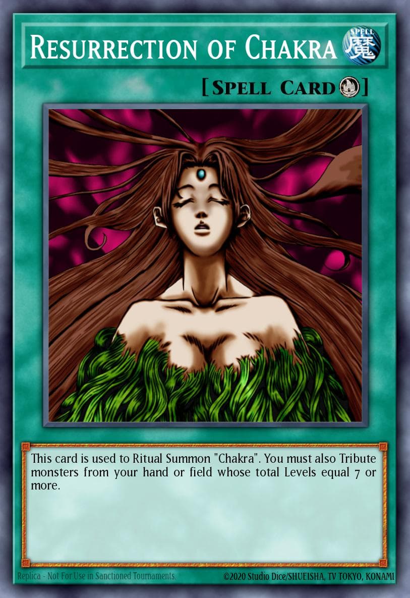 Resurrection of Chakra 2013 Yu-Gi-Oh! Number Hunters