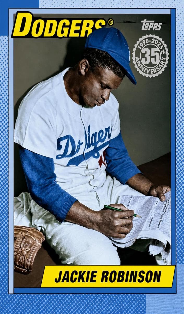 Jackie Robinson 2025 topps Topps