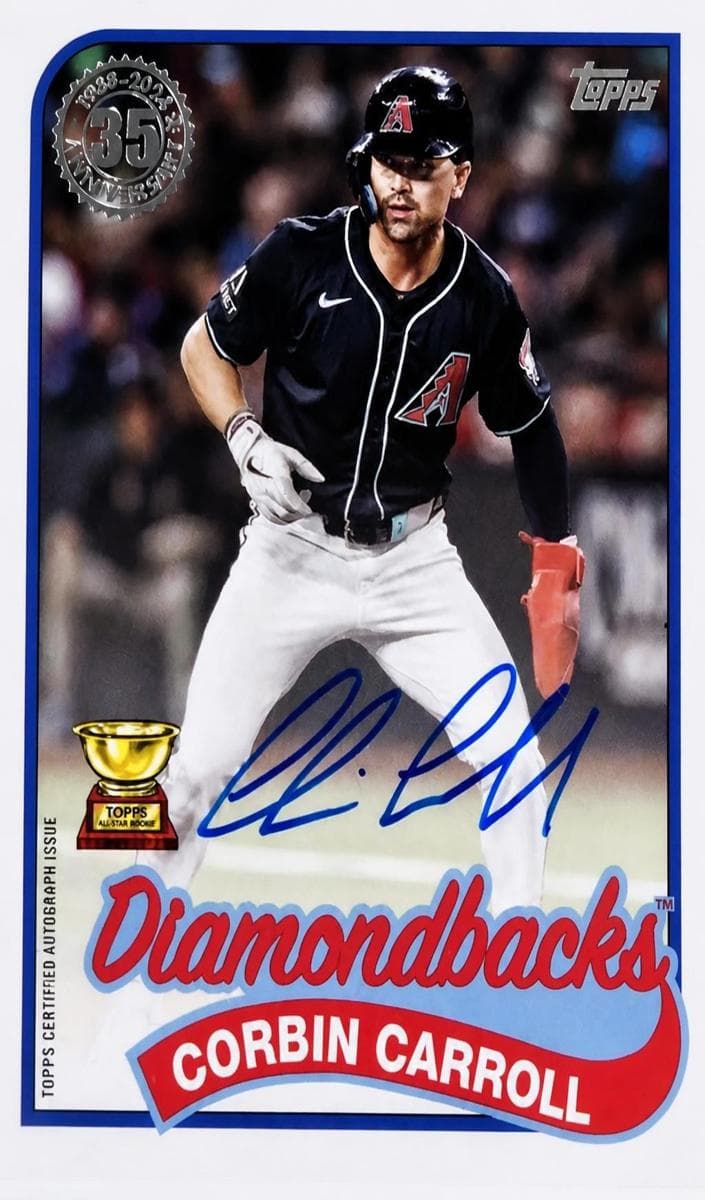 Corbin Carroll 2024 topps Topps Update
