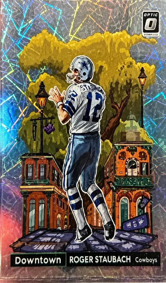Roger Staubach 2022 panini Donruss Optic
