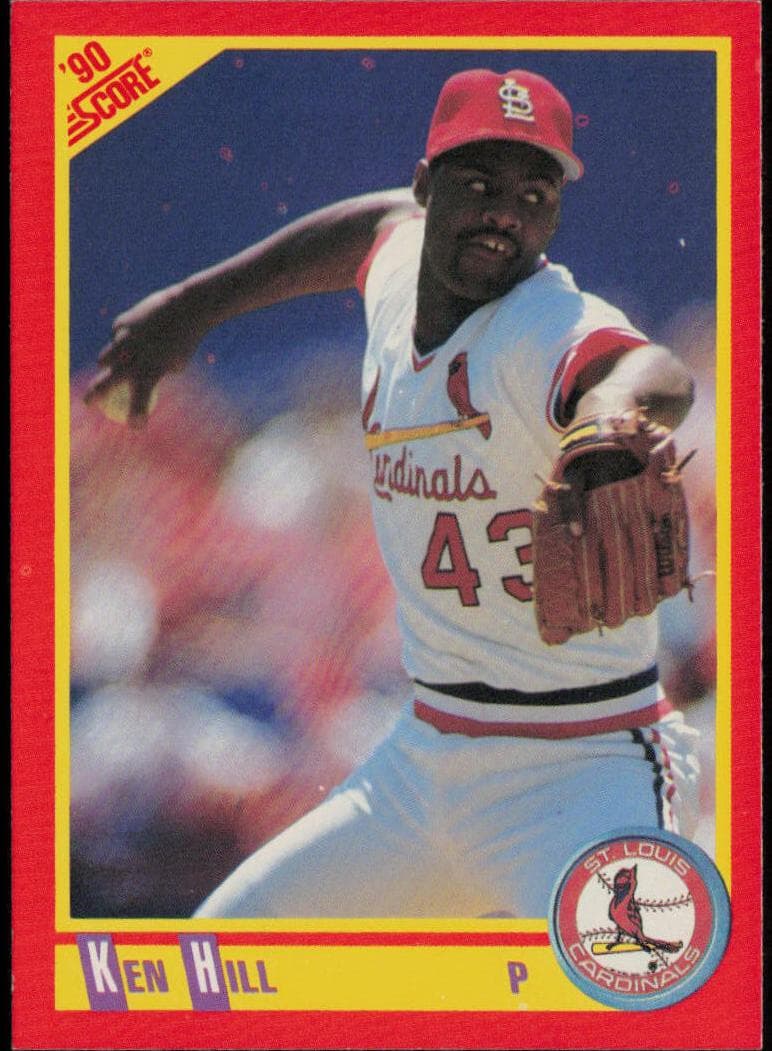 Ken Hill 1990 panini Score
