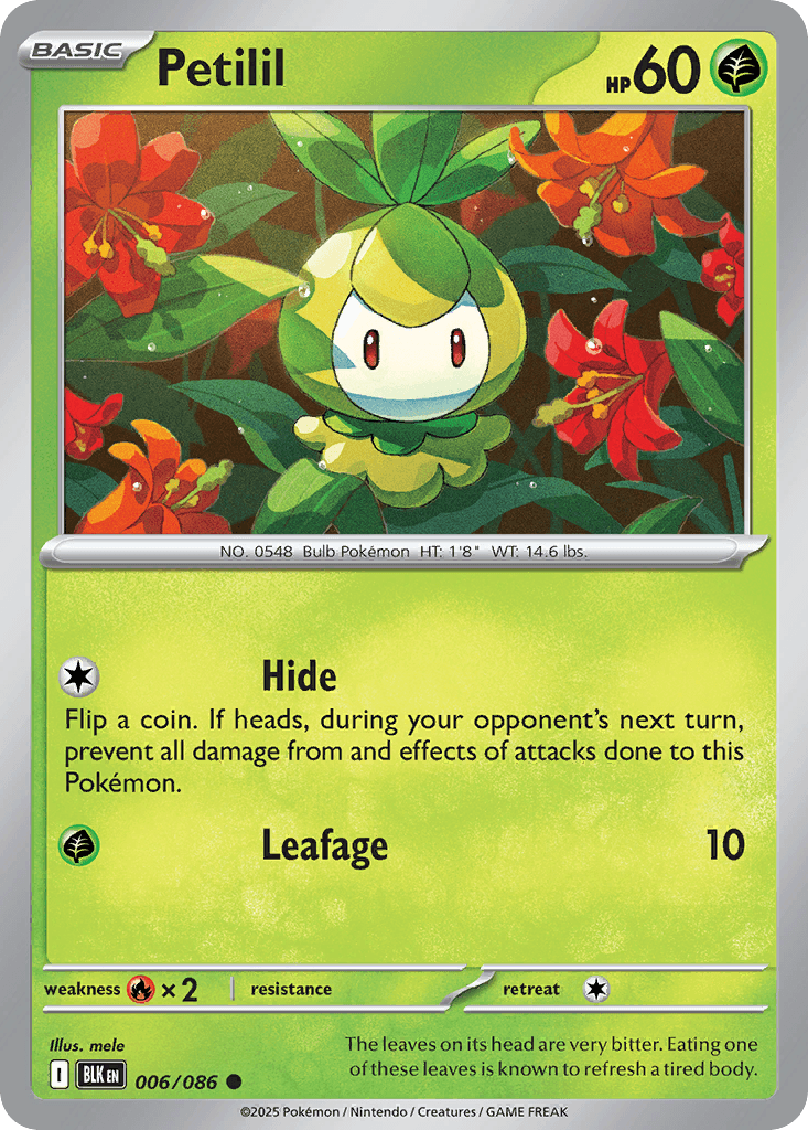 Petilil 2021 Pokemon Korean Start Deck 100