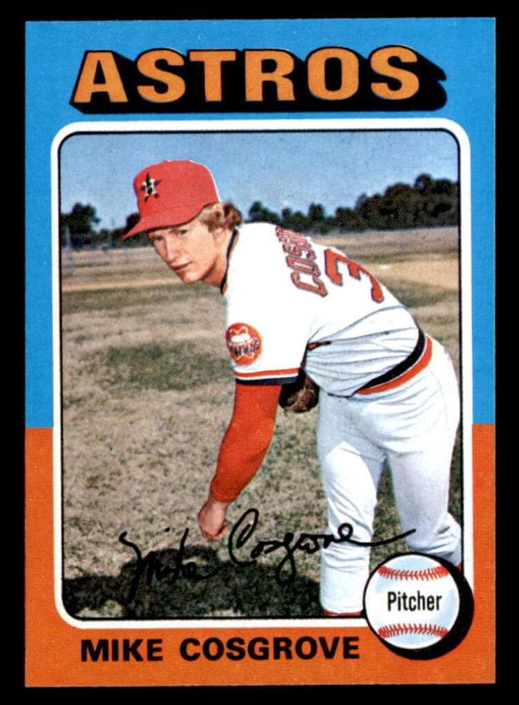 Mike Cosgrove 1975 topps Topps