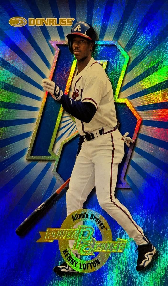 Kenny Lofton 1997 panini Donruss
