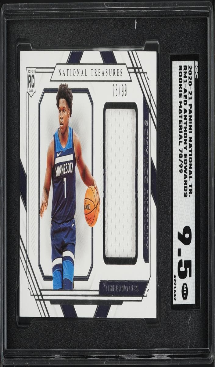Anthony Edwards 2020 panini