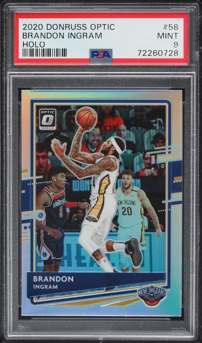 Brandon Ingram 2020 panini Donruss Optic