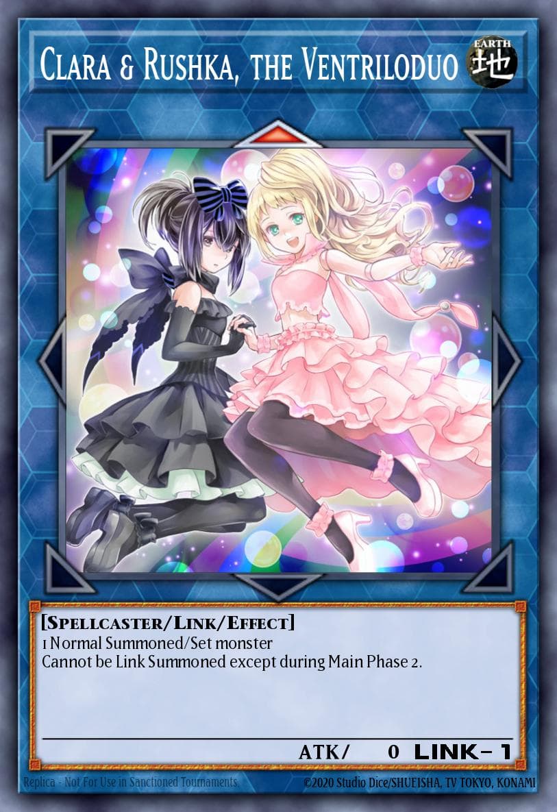 Clara & Rushka, the Ventriloduo 2017 Yu-Gi-Oh!