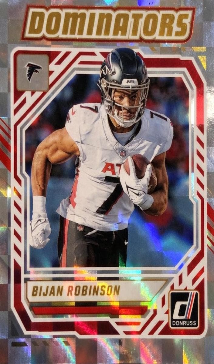Bijan Robinson 2025 panini Donruss