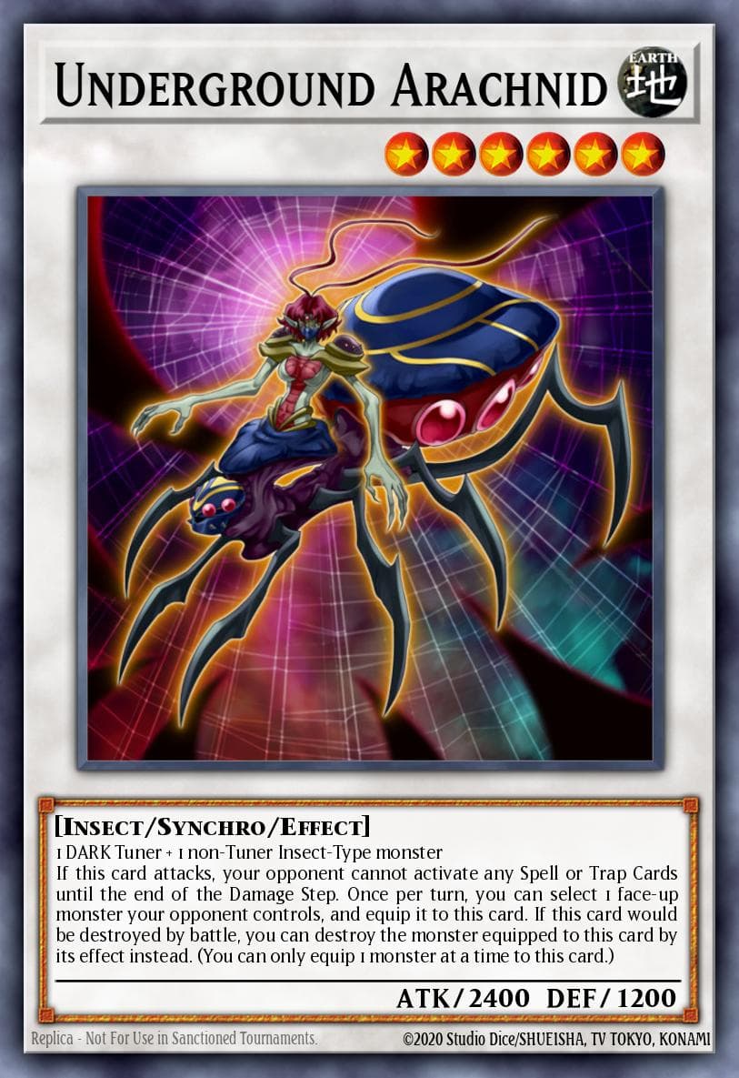 Underground Arachnid 2010 Yu-Gi-Oh! Absolute Powerforce
