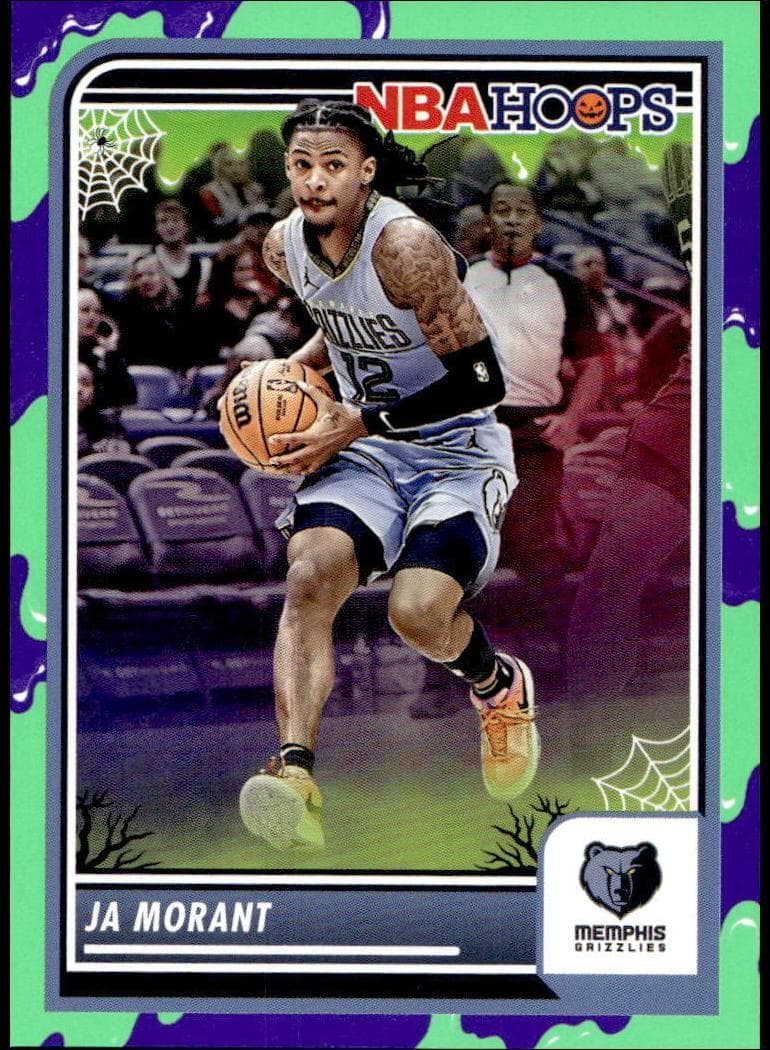 Ja Morant 2023 panini Hoops Haunted Hoops
