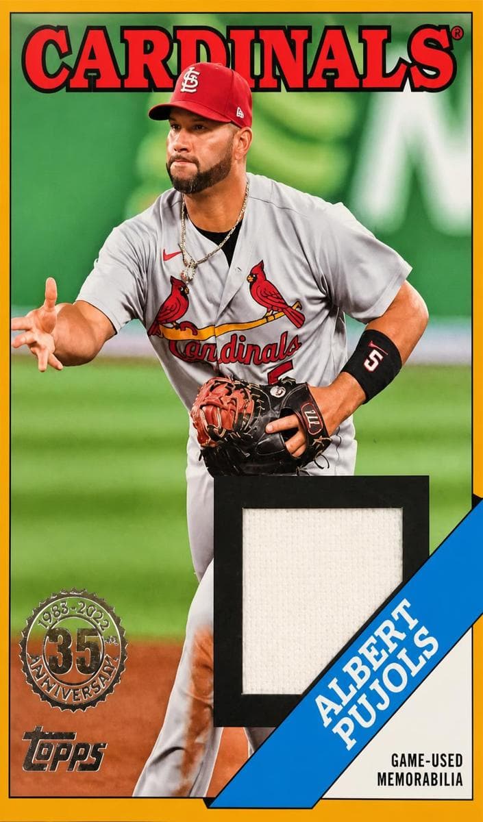 Albert Pujols 2023 topps Topps