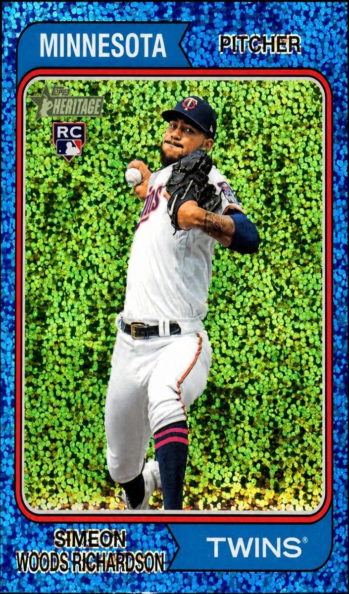 Simeon Woods-Richardson trading card
