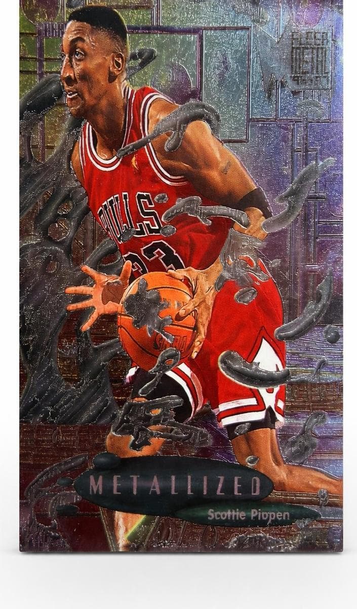 Scottie Pippen 1996 fleer Metal