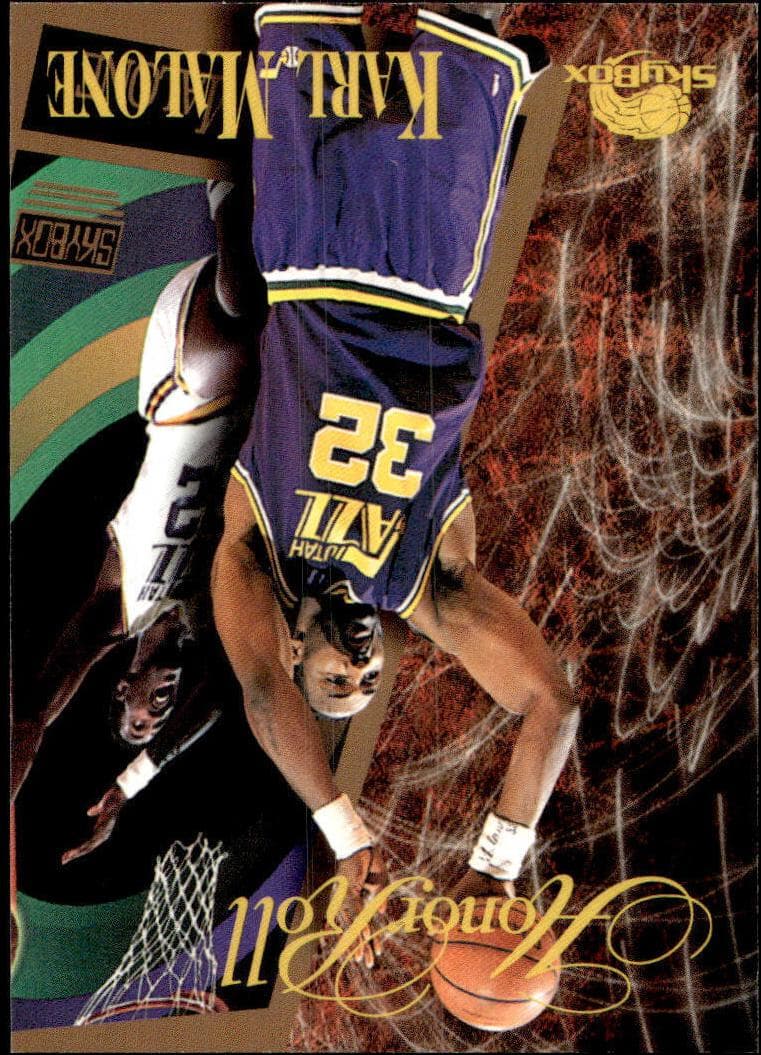 Karl Malone 1995 fleer SkyBox Premium