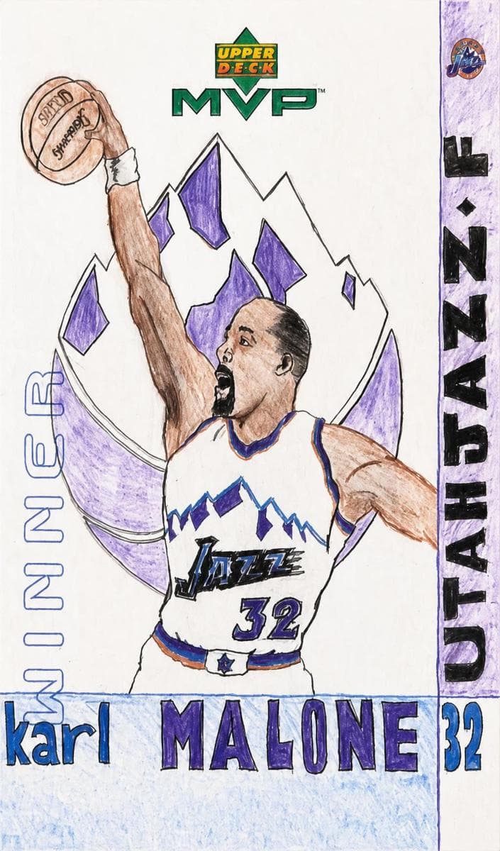 Karl Malone #w24