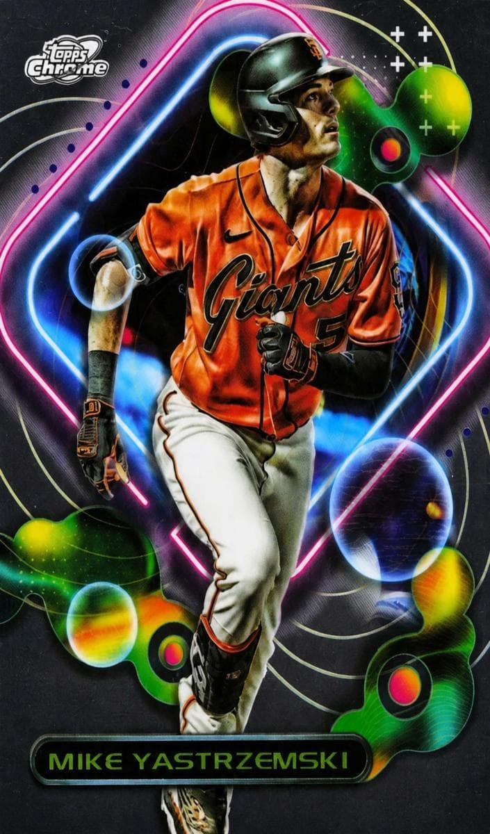Mike Yastrzemski 2023 topps Topps Cosmic Chrome