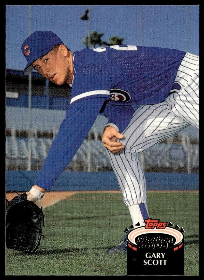 Gary Scott 1992 unknown Stadium Club