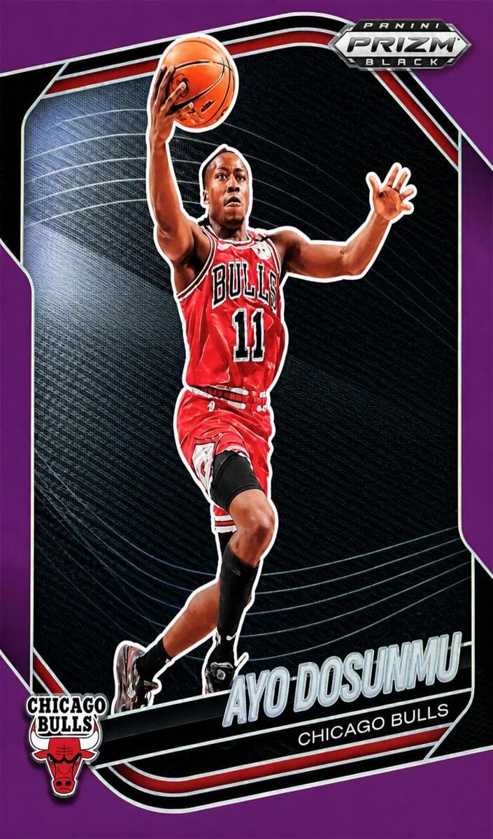 Ayo Dosunmu 2024 panini Panini Prizm Black