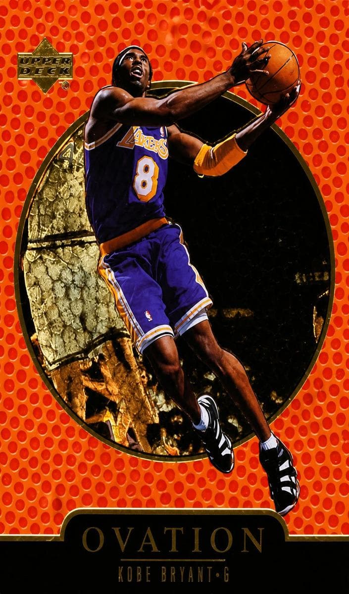 Kobe Bryant 1998 upper-deck Ovation