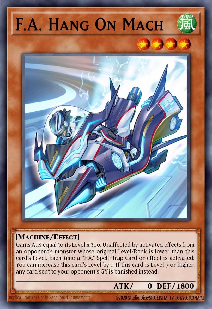 F.A. Hang On Mach 2018 Yu-Gi-Oh! 2018 Mega-Tin Mega Pack