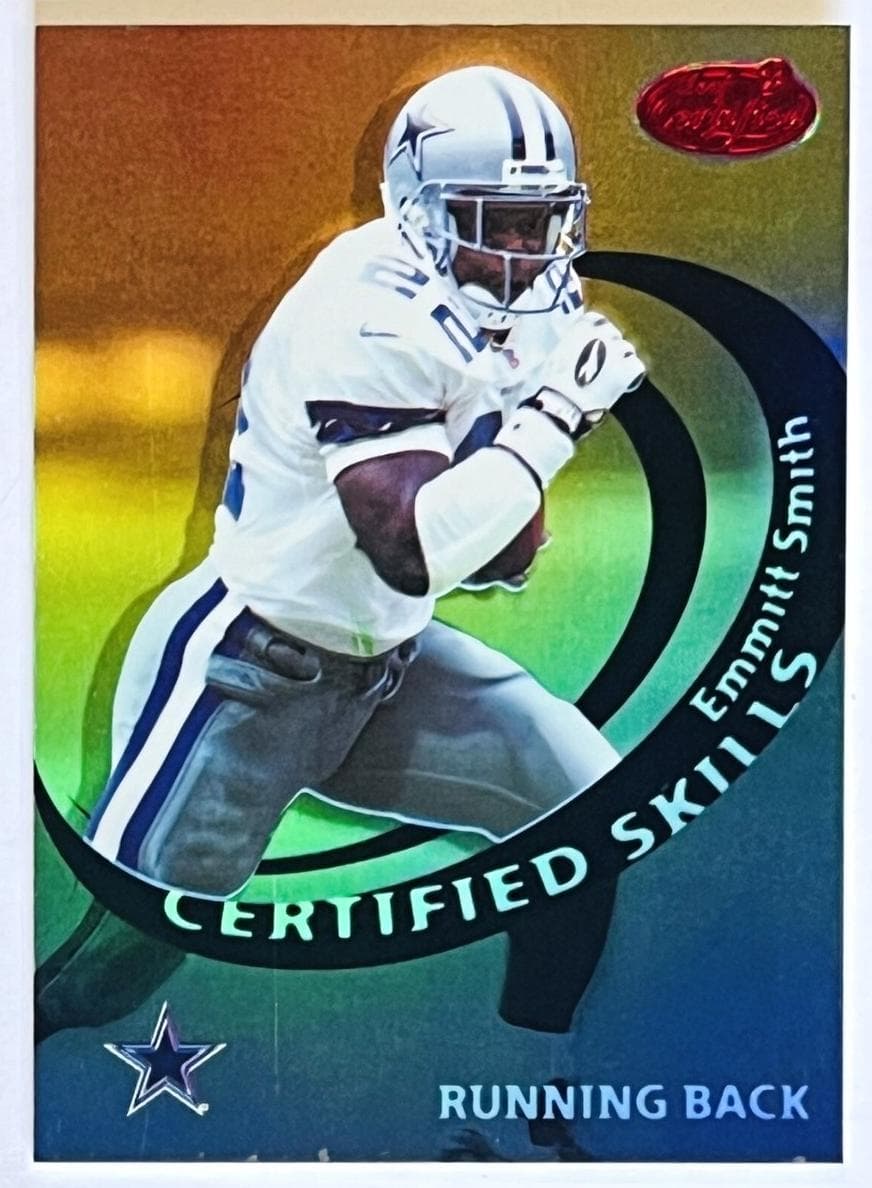 Emmitt Smith / Fred Taylor 1999 leaf Leaf Certified