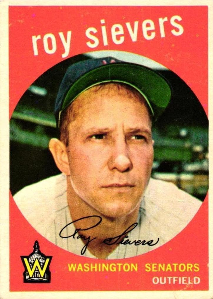 Roy Sievers 1959 topps