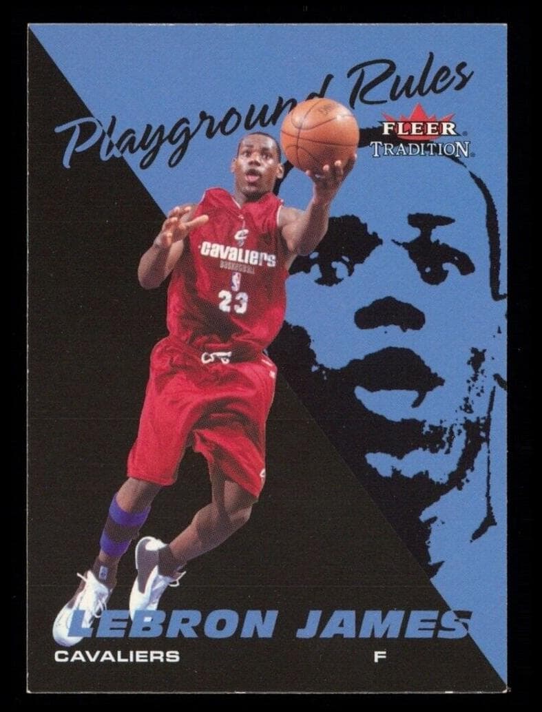 LeBron James 2003 fleer