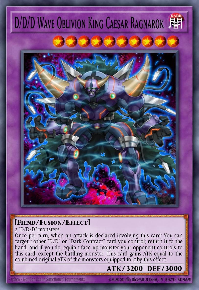 D/D/D Wave Oblivion King Caesar Ragnarok #MP16-EN138