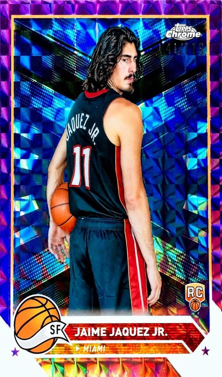 Jaime Jaquez Jr. 2023 topps Topps Chrome